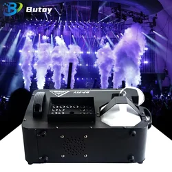 3000W LED Vertical Smoke Fog Machine 1500W Gas Column Haze Machine DMX512 for Bar DJ Disco Nightclub Wedding Stage Performance