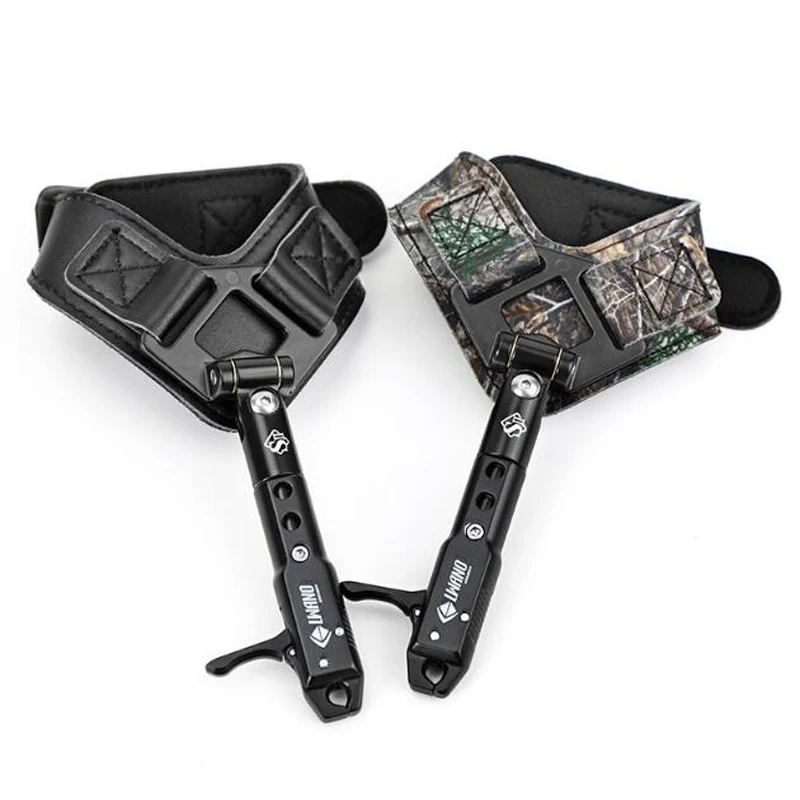 

Trigger Compound Bow Strap, Alloy for Archery Compound Bow, Wrist Shooting, Hunting Accessories, Release Aid, 2 Colors