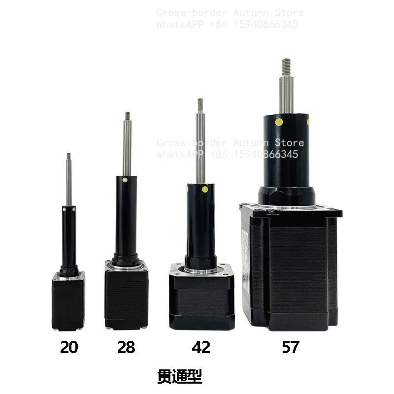 Fixed Shaft Screw Stepping Motor Servo Electric Cylinder Small One-piece, High Precision Linear Telescopic Motor