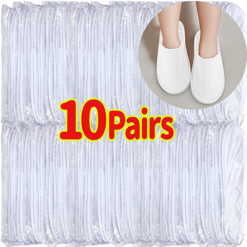 

Спа-тапочки, нескользящие одноразовые тапочки для гостей, моющиеся многоразовые мужские домашние домашние тапочки для ванной комнаты, спальни, отеля, невесты