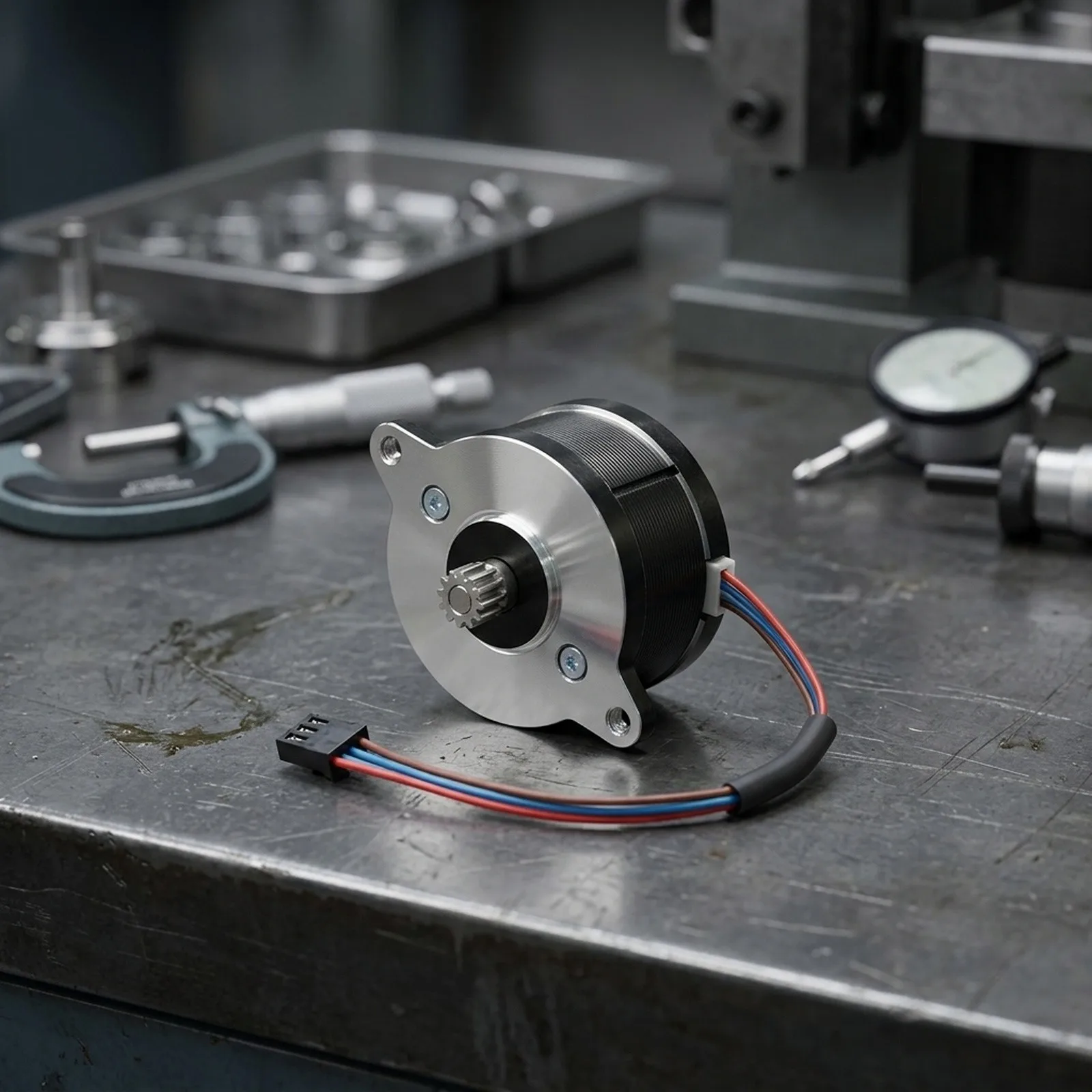 Performance Motor High-Temp Motor 50.85mm 2in High Temperature Motor Dynamo Low Power Consumption Precision Control