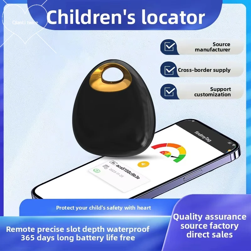 Polttopuut Mini FindMy Tracker with Three Anti Loss, Waterproof, Dustproof, Children's Positioning, Pet Loss Prevention, Elderly