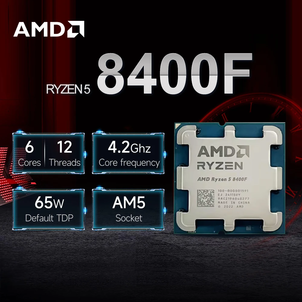 Why the AMD Ryzen 5 8400F is the Best Budget CPU for Gamers and