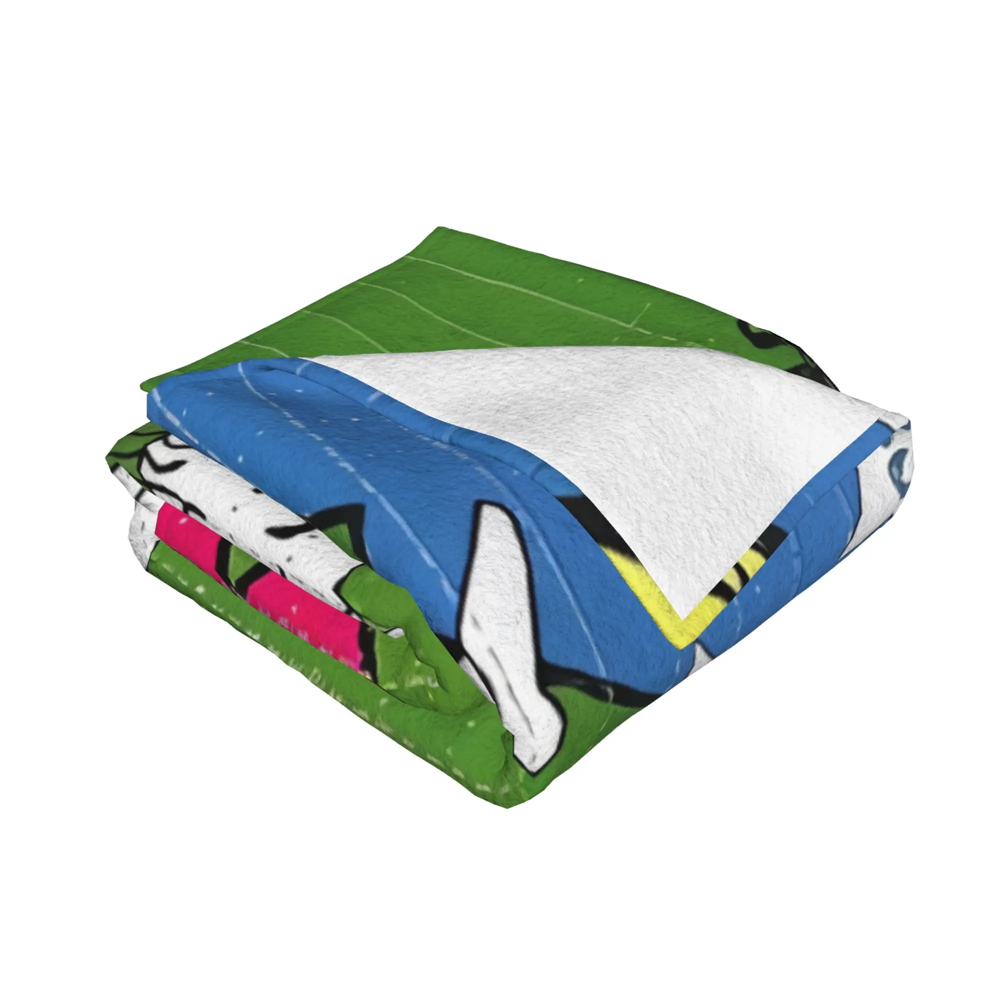 1PC home Cutecore Classic Albert Hoffman LSD Bicycle Day Blanket Super Cosy Plush Home Living Room Sofa halloween