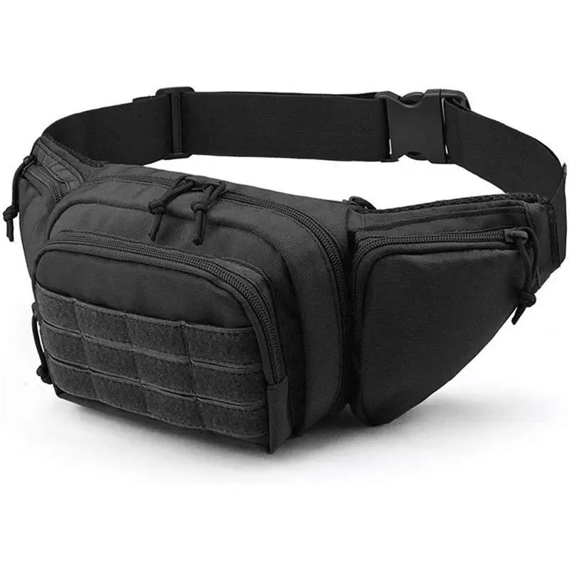HOMEFISH New Outdoor Multi-Functional Waist Pack, Tactical Sports Bag, Cycling & Commute Crossbody Bag