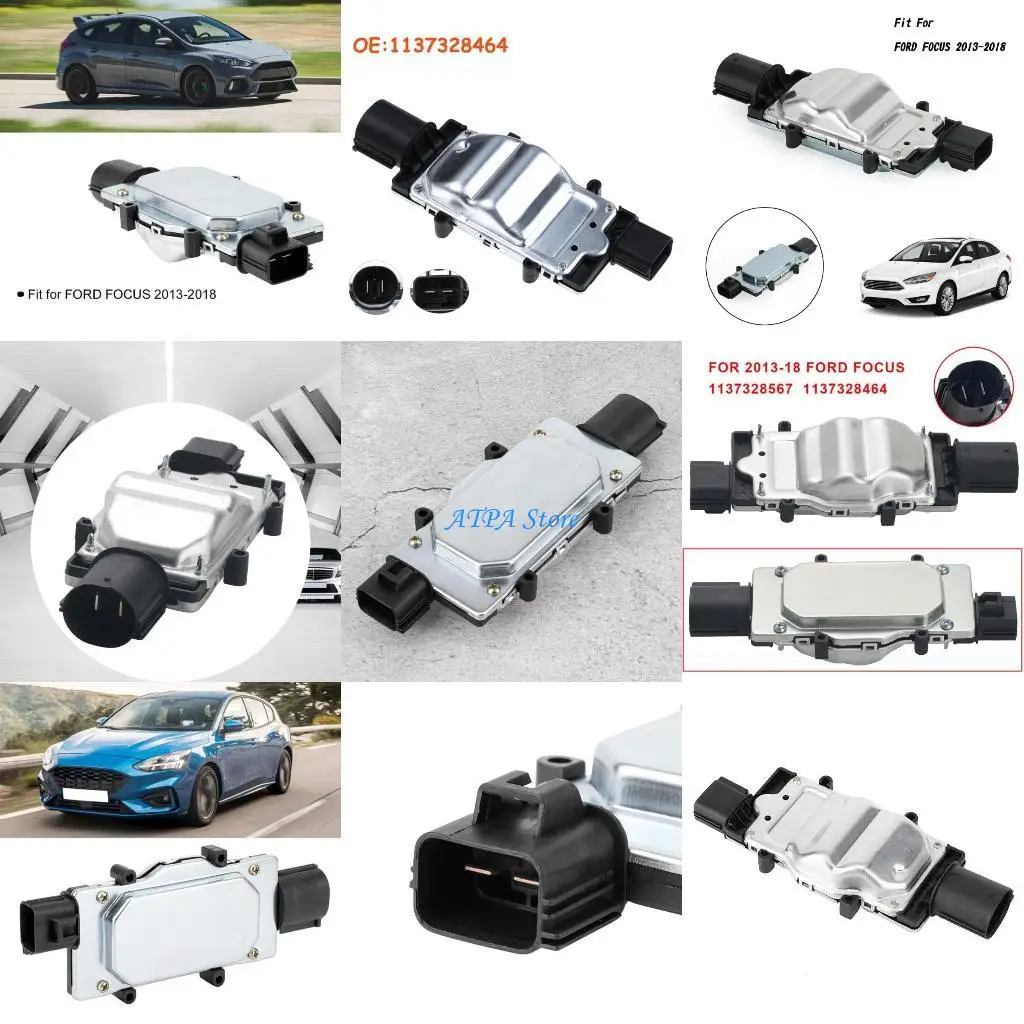 

U13C Car Cooling Fan Radiator Control Relays Module Adjustable High Temperature Suitable For 1137328464 1137328567 2013-2018