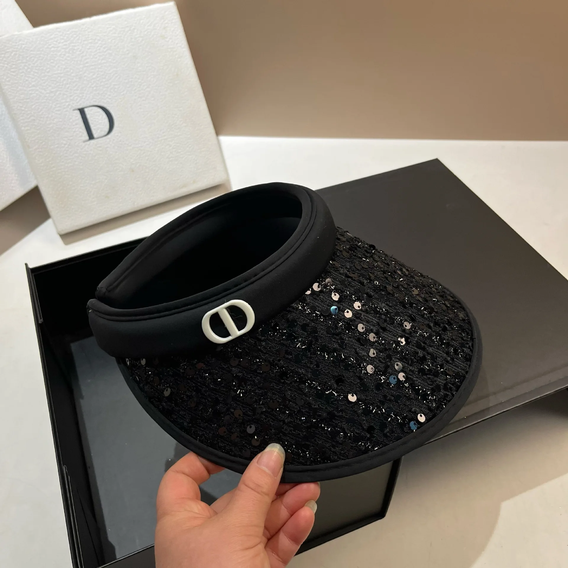 

Glitter Mesh Sun Hat - Korean Style Sunscreen Cap, Trendy Outdoor Baseball Hat for Women & Men, UV Protection