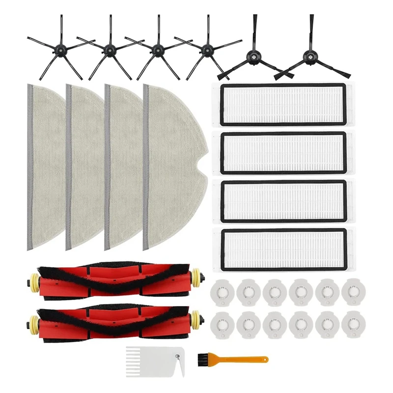 

Accessories For Roborock S6 Pure, S6, E4, S4 Max, S6 Maxv, S5, S5 Max, S4, E20 E25 E35 S50 Robot Vacuum