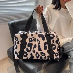 Bolsa de ombro grande multifuncional para mulheres, grandes bolsas de viagem para meninas, femininas, para armazenamento esportivo, bolsa fitness