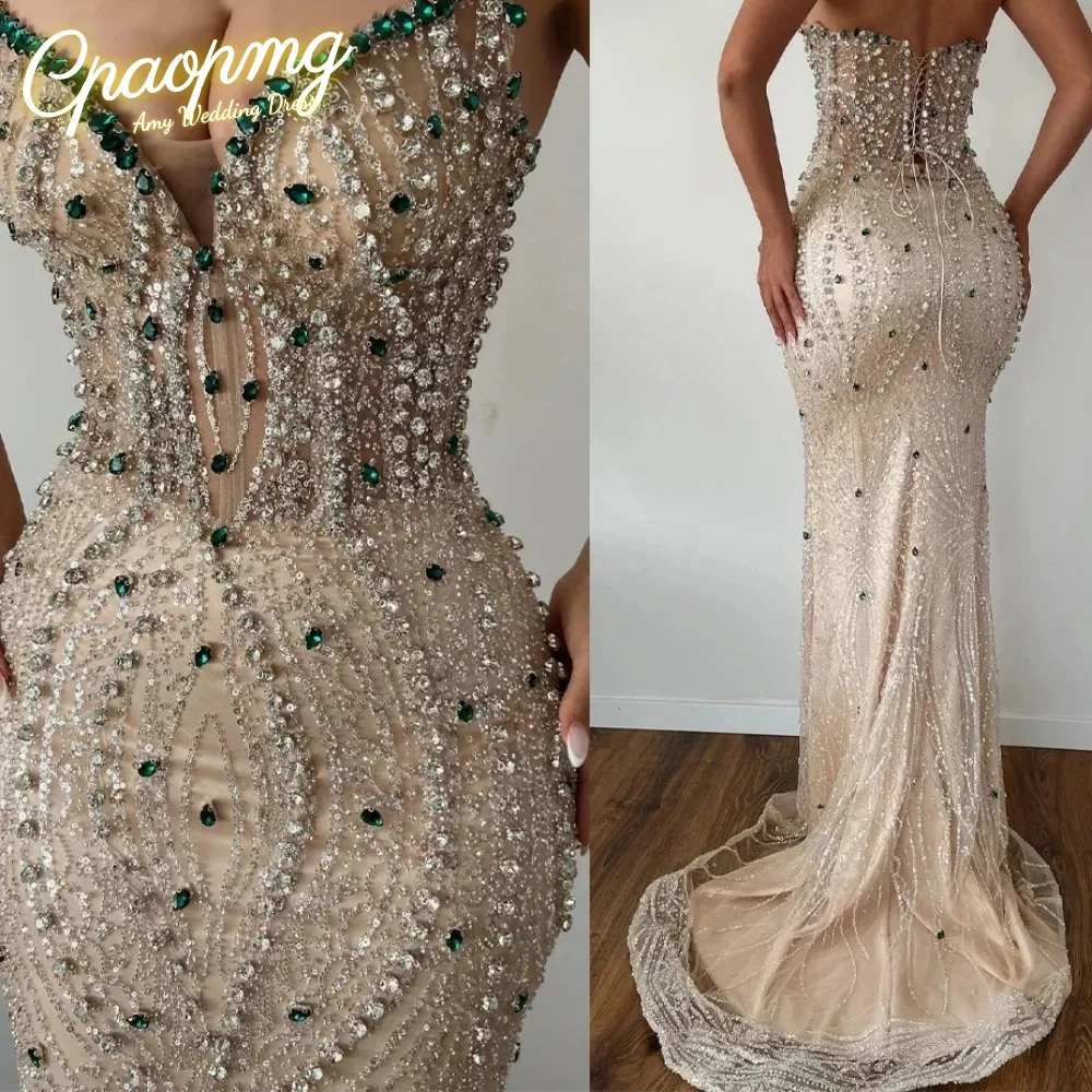 Maßgeschneidertes luxuriöses Dubai-graues gerades Abendkleid mit Trägern, arabische Damen-Hochzeit, formelle Partykleider