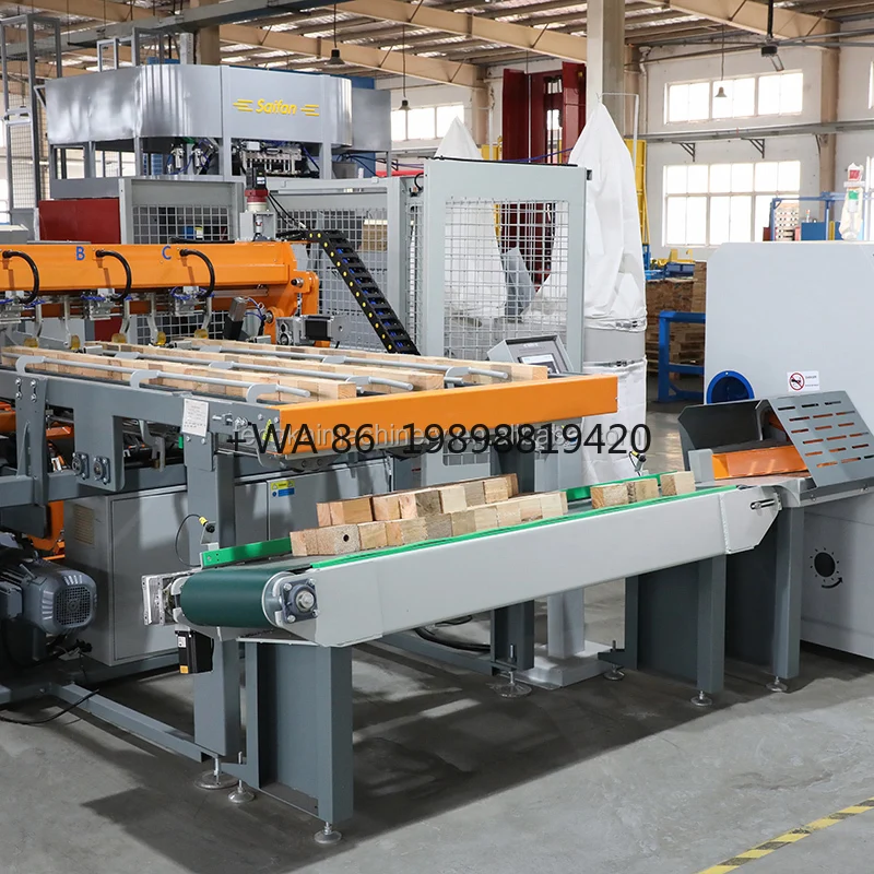 Automatic CNC Euro Wood Pallet Nailing Machine China SF1000 Woodworking Machine