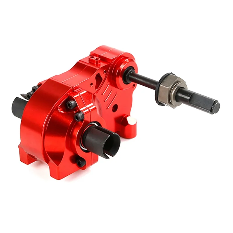 CNC Metalen Driedelige Split Wave Box Montage Voor 1/5 HPI ROFUN BAHA ROVAN KM GTB MCD BAJA 5B 5T 5SC Speelgoed Vervanging Rood-[A17