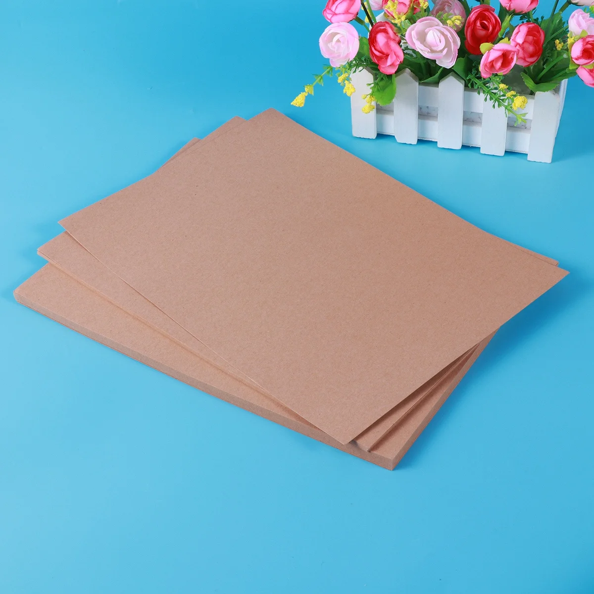 1pcs Kraft Paper Sheets A4 Brown For Gift Wrapping Flower Bouquet Packaging Craft Diy Projects Durable Smooth Texture