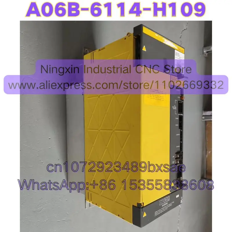 High-quality Goods A06B-6114-H109 Used Function Intact