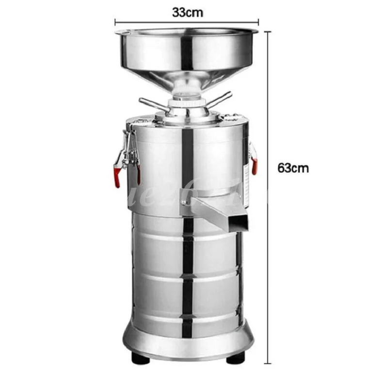 Stainless Steel Peanut Sesame Sauce Grinder Electric Peanut Butter Grinding Making Machine Nut Paste Mill Processing Machinery