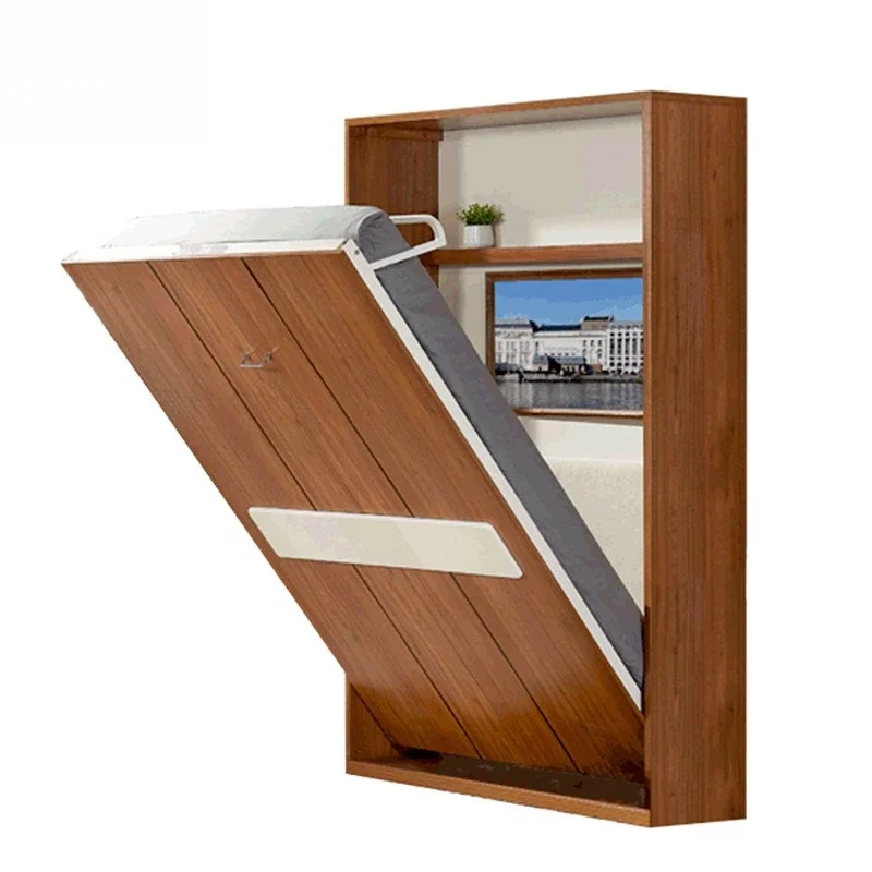 hidden multi-function storage flap bed , invisible folding bed hardware accessories