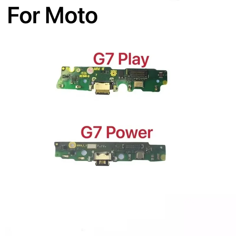 Charger USB Charging Jack Dock Board For Motorola MOTO G7 Play / G7 Power Charging Plug Port Board Flex Cable Replacement Parts
