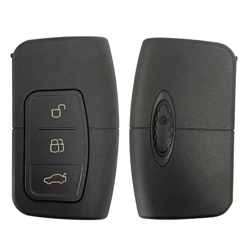 CN018048 Aftermarket 3 Button Smart Card Key For Ford C-Max Focus Mondeo Kuga 2006-2011 5WK48794 ID46 Chip 433Mhz 3M5T-15K601-DC