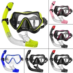 Máscara de Snorkel profesional para adultos, gafas de buceo, conjunto de tubo de natación, antiniebla, Unisex