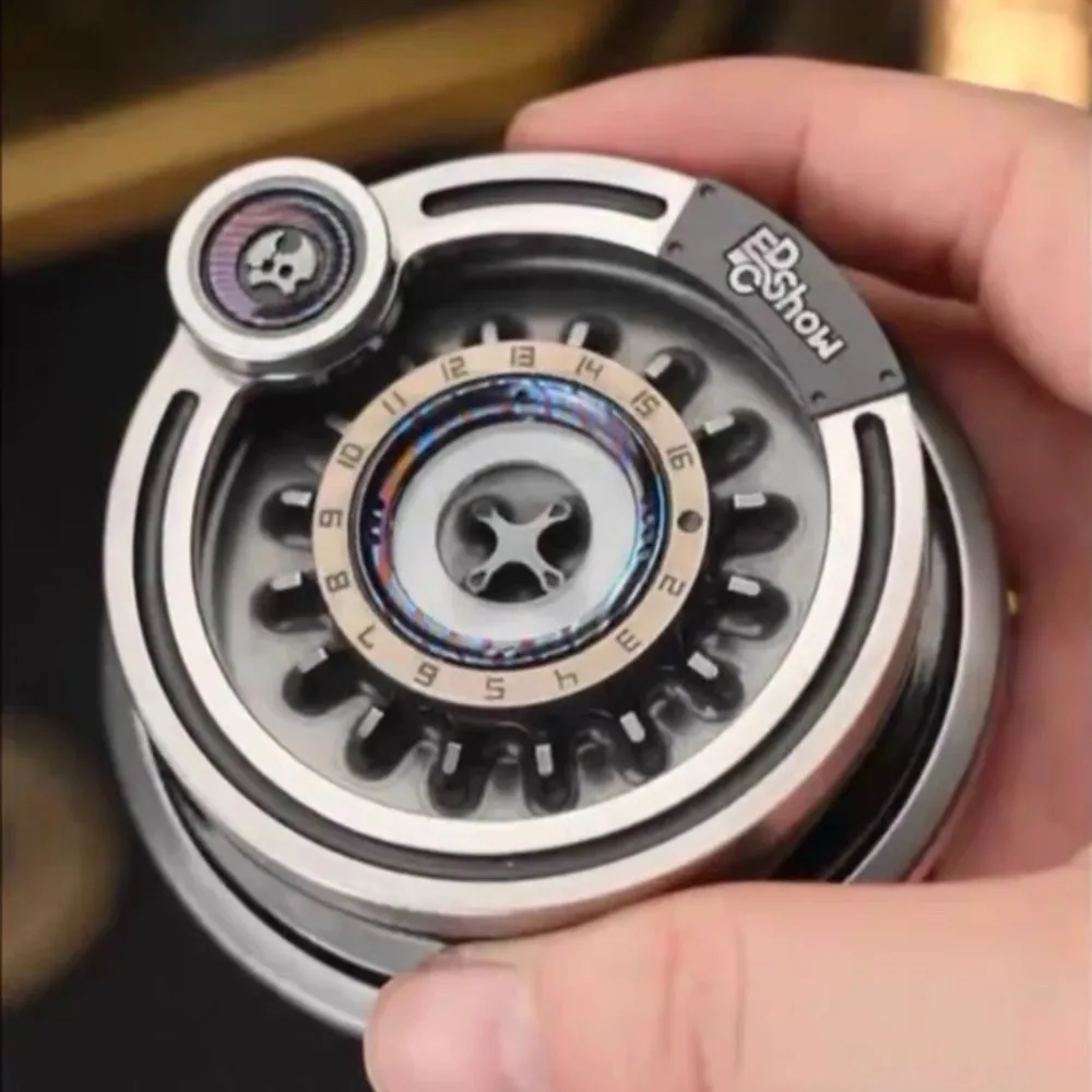 LAUTIE Carnival Mega Spinner Serie 2099 Edizione limitata EDC Show Zircuti Patch Accessori da scrivania per ufficio