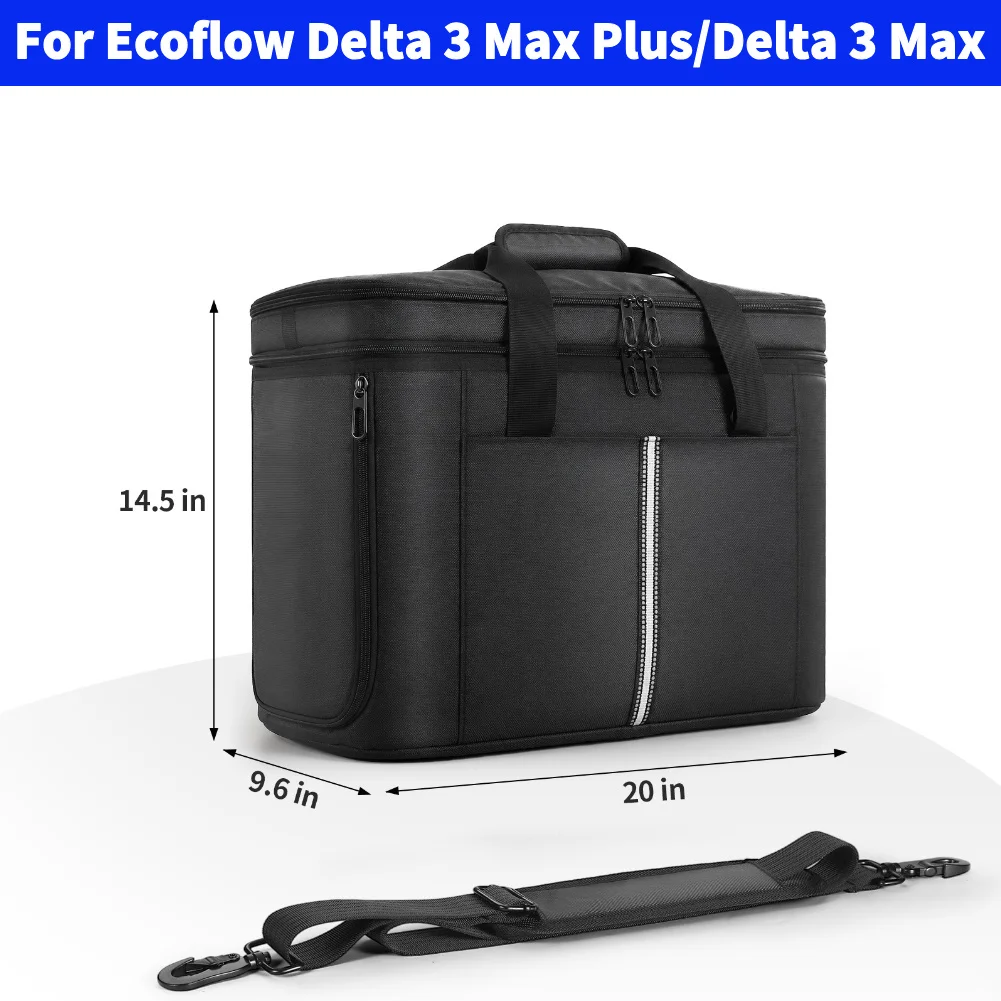 Carrying Case For Ecoflow Delta 3 Max Plus/Delta 3 Max Portable