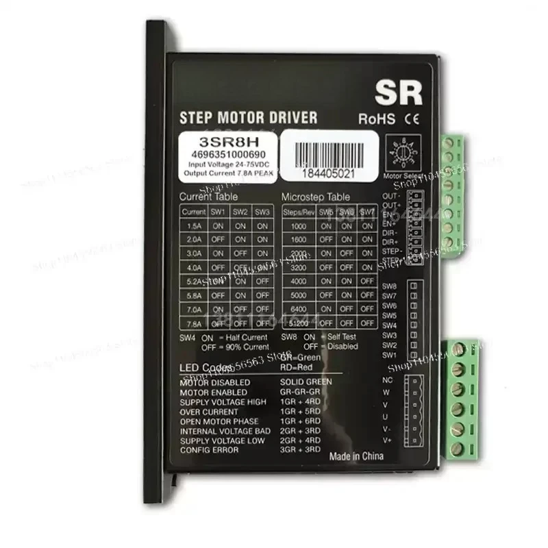 3SR8 Stepper Driver - Three Phase 3SR8H/Plus Series MD-3778