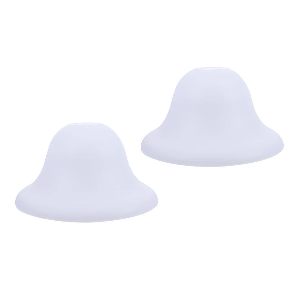 

2pcs Plastic Lamp Shades Floor Wall Ceiling Camping Light Fixture Replacement Simple Durable Soft Lighting Easy Install Cozy