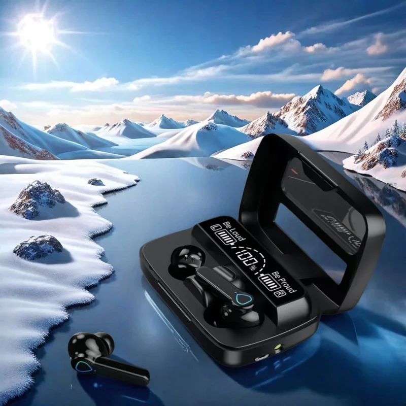 Nuevos auriculares TWS con Control táctil, inalámbricos, compatibles con Bluetooth, pantalla LED resistente al agua para teléfonos inteligentes