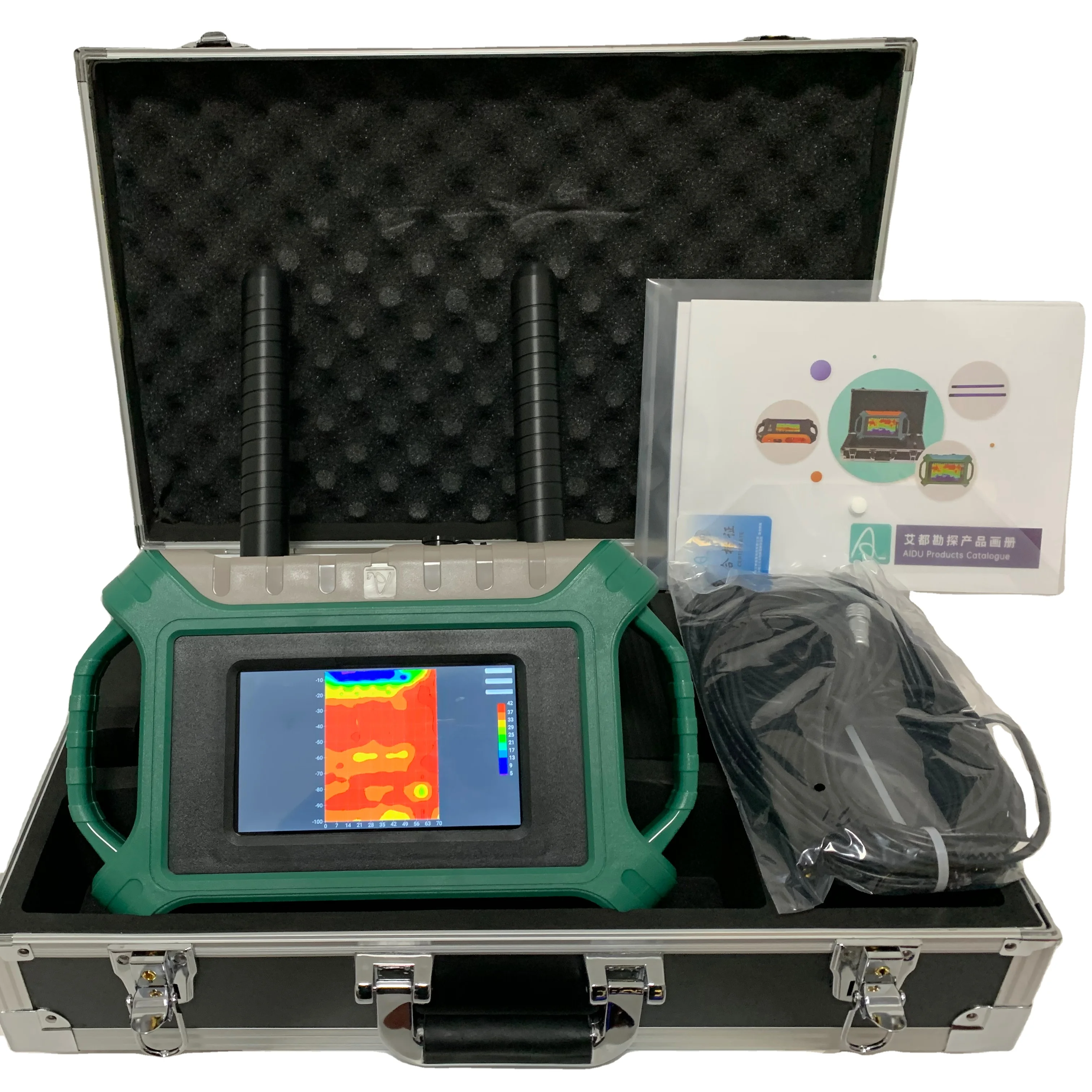 A water detector is an electronic instrument used to sense the presence of water or moisture in areas where it should not be.