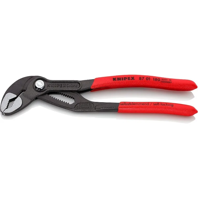 

KNIPEX - 8701180 Knipex 87 01 180 7-1/4-Inch Cobra Pliers
