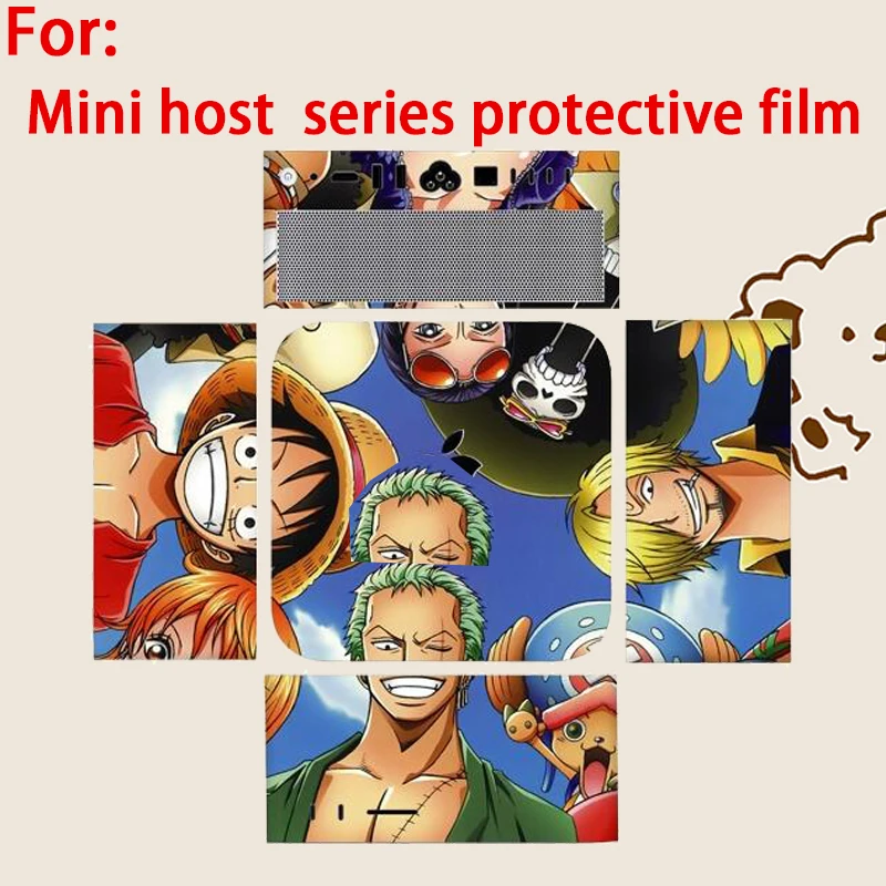 لـ Mac Mini M4 Pro المضيف طبقة رقيقة واقية Mac Studio M3 ملصق مقاوم للخدش للجسم M2 Pro غلاف ملصقات جلدية مخصصة #6