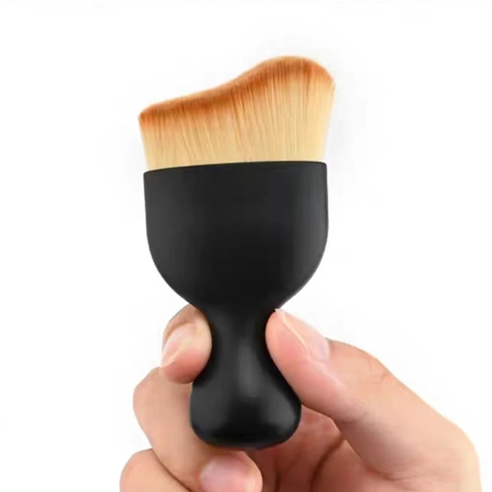 1Pc Spazzola per la pulizia della polvere delle unghie Gel UV Smalto per la rimozione della polvere Strumento per la pulizia Spazzole per trucco di bellezza Detergente per la polvere Accessori per manicure