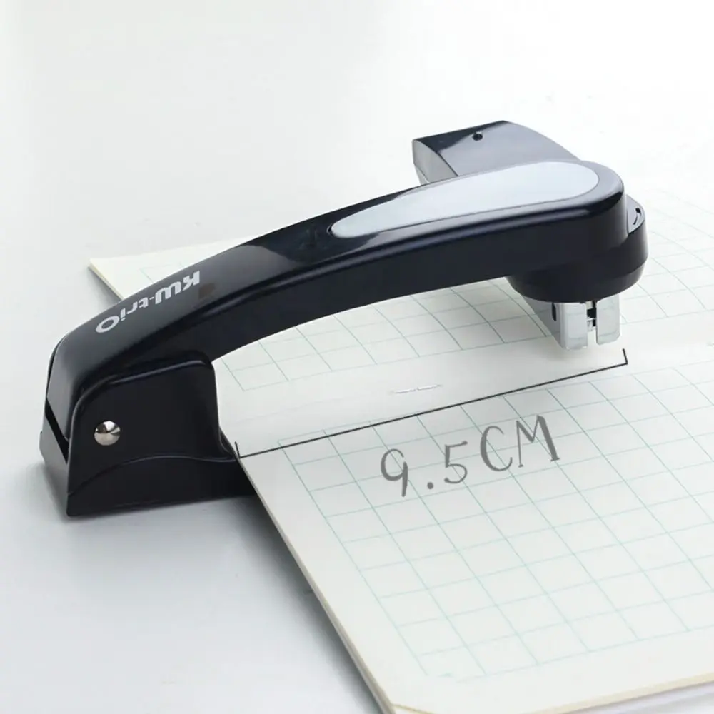 Cucitrice creativa per carichi pesanti Cucitrice lunga rotativa a 360 gradi senza sforzo Strumento di rilegatura manuale multifunzione in metallo Ufficio scolastico