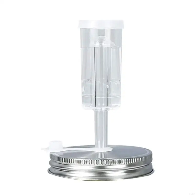 Impermeable Fermenter Set Developed For 86MM Broadmouth Bottles Permanent Metal Equipment Healthy Conservation Q5WC