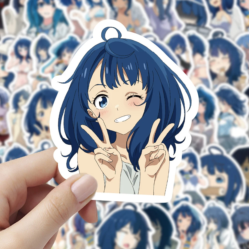 10/30/60 قطعة Kawaii آنا يانامي ملصقات الكرتون أنيمي ماكين الكثير من البطلة المفقودة ملصق ل لوح التزلج حقيبة الهاتف سيارة #3
