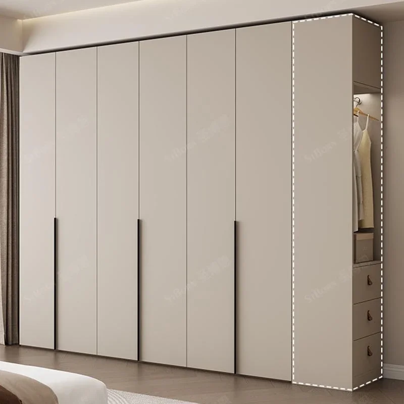 

Shelf Nordic Storage Wardrobe European Partition Living Room Wardrobe Hotel Apartment Placard De Vetement Bedroom Furniture