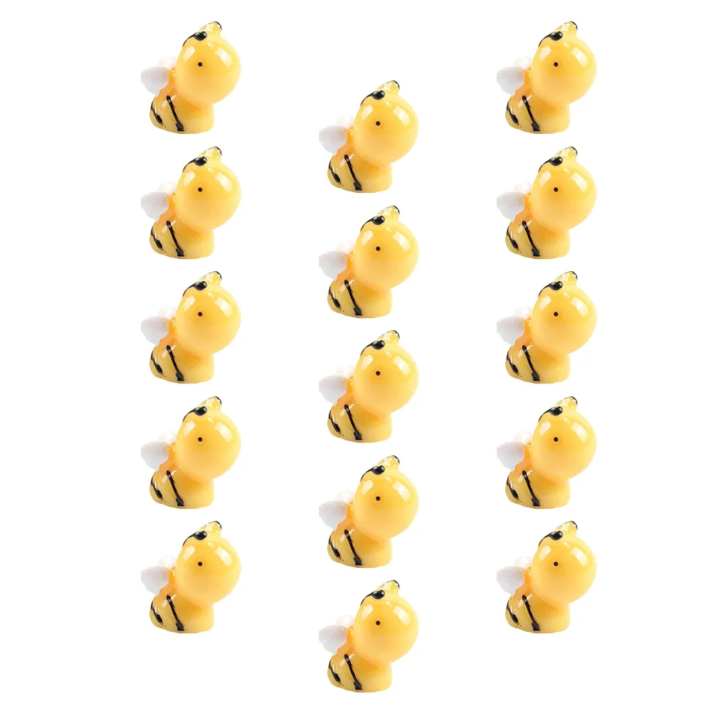 

15 Pcs Bee naments Bee nament Durable Safe Decoration for Garden Mini L Accessories Statue
