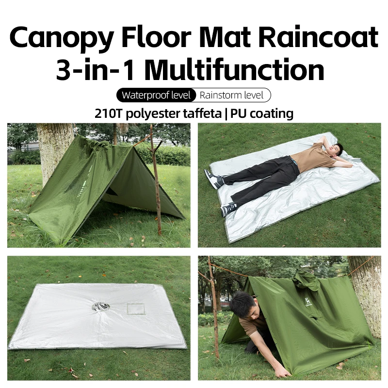 Qunature 3-in-1 Waterproof Rai - Outdoor Rug Waterproof ulasan dan harga