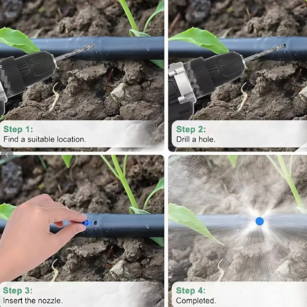 Plastic Atomizer Nozzle for Low-Flow Irrigation Systems Serving For Fruit Trees and Early-Stage Horticultural Crops