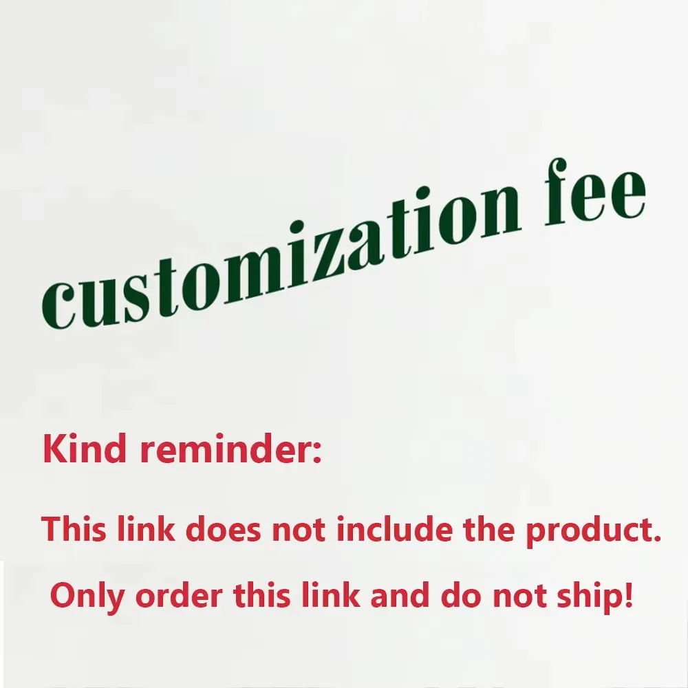 Dial Customization fee link