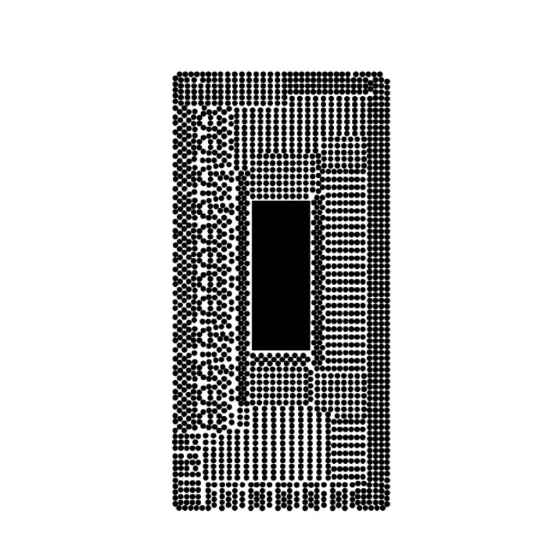 U7-155U SRN6B Q47U U7-165U SRN6D Q47S U5-125U SRN6E Q47W U5-135U SRN6C Q47T U5-115U SRN6F U9-185H SRN23 BGA2049 CPU BGA Stencil
