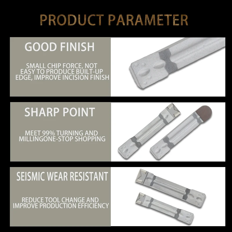 1 pz CBN/PCD/PCD chipping MGMN150 200 250 300 400 500 MRMN alluminio diamante cnc scanalatura inserto utensili per tornitura tornio cutter
