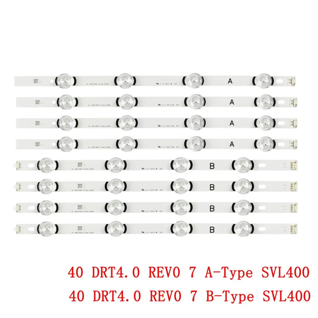 

8pcs LED Backlight For LG 40LF630V 40LF6300 40LH5300 40LH5700 40LF6350 40LF570V 40LF631V 40LX560H SVL400 6916L-0885A 6916L-0884A