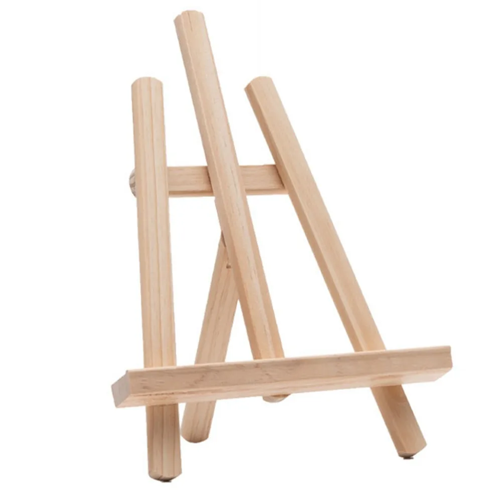 Portable Wood Color Wooden Tablet Stand Wood 29*18cm Tablet Holder for Desk Desktop Tablet Stand Party Decoration