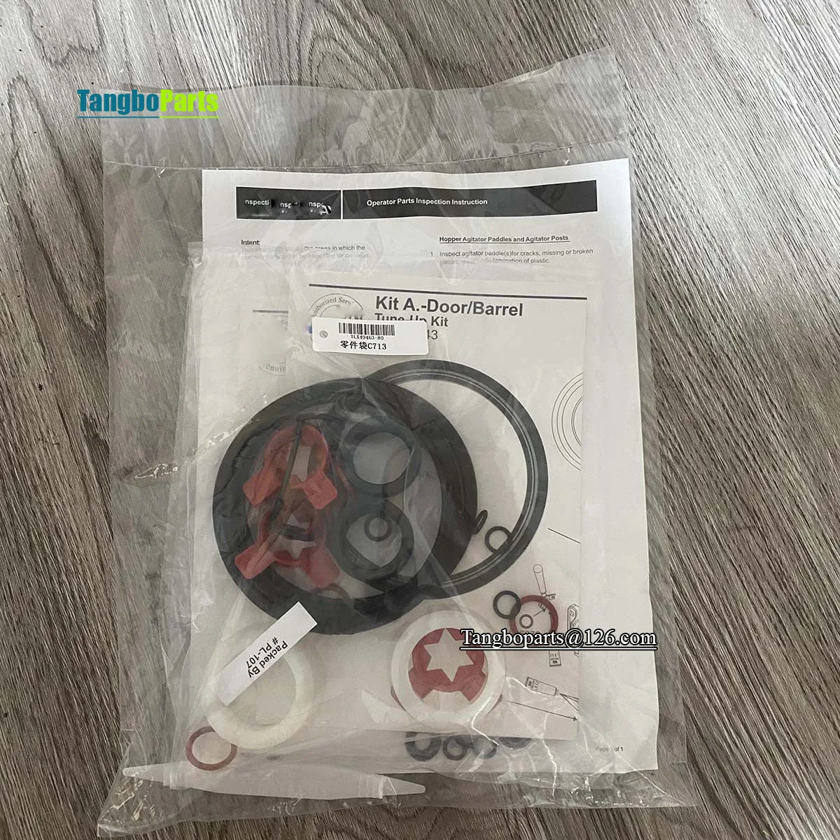 ملحقات آلة الآيس كريم TLX49463-80 ضبط عدة جوانات لآلة الآيس كريم تايلور C713 C723 C709 #4