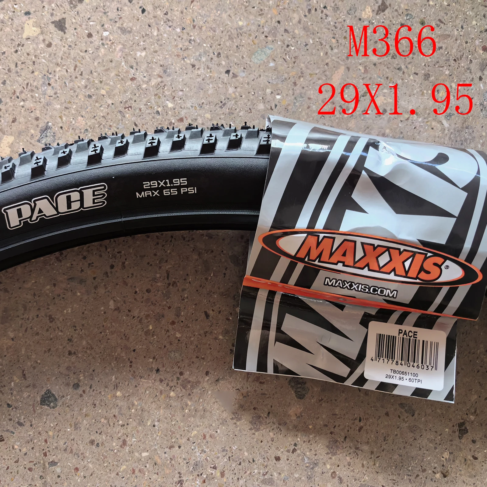 1 Stück MAXXIS 26 26*1.95/2.1 27.5*1.95/2.1 29*2.1 Fahrradreifen mit Stahldraht M366 M333 PACE Cross Country MTB Mountainbike Reifenteile – Detail 7