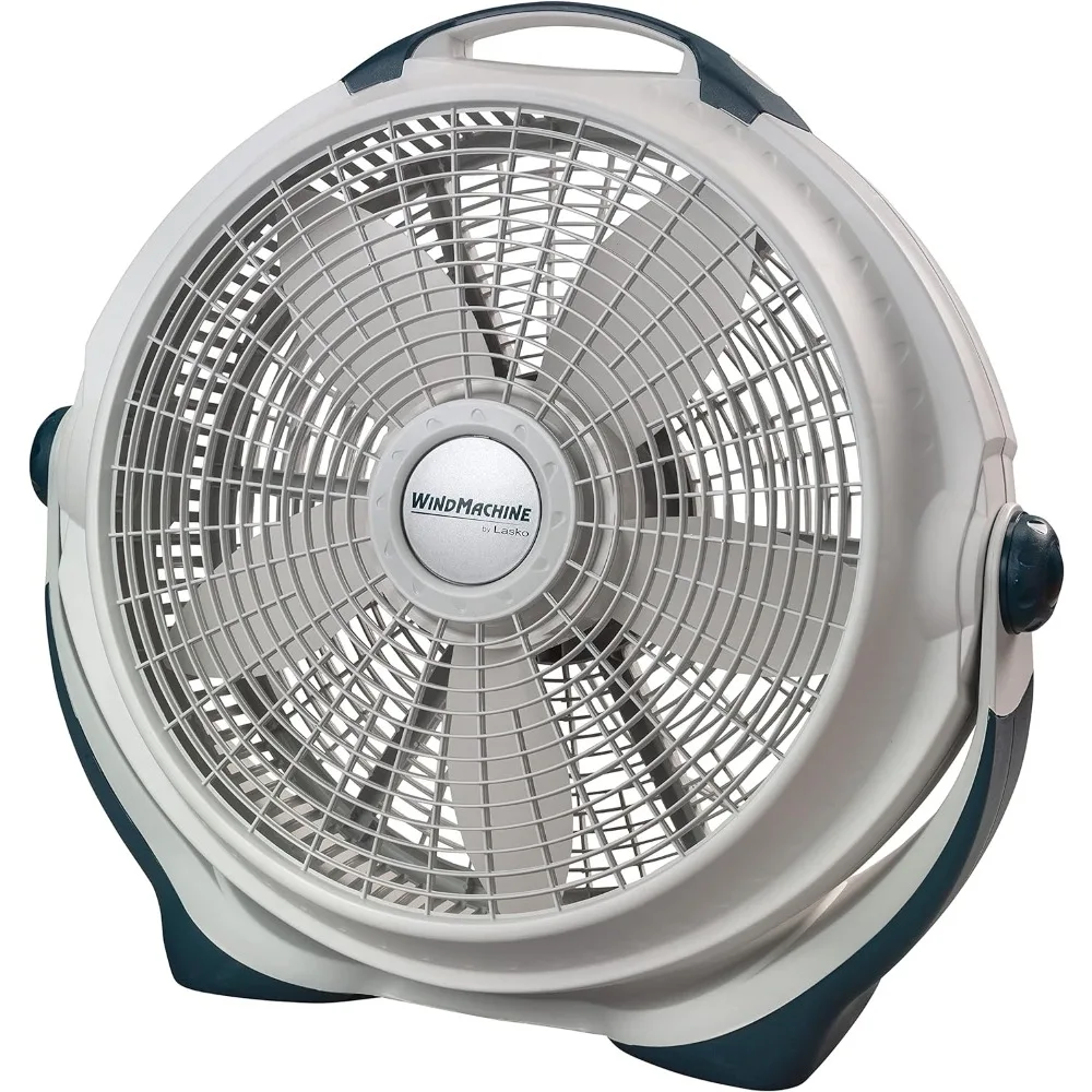 Air Circulator Floor Fan, 3 Speeds, Pivoting Head for Large Spaces, 20