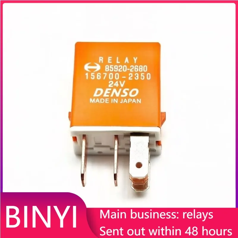 85920-2680 156700-2350 DC24V 4Pin Automotive Power Relay Made In Japan Plug-in Vehicle Control Relay For Light Wiper Fuel Pump