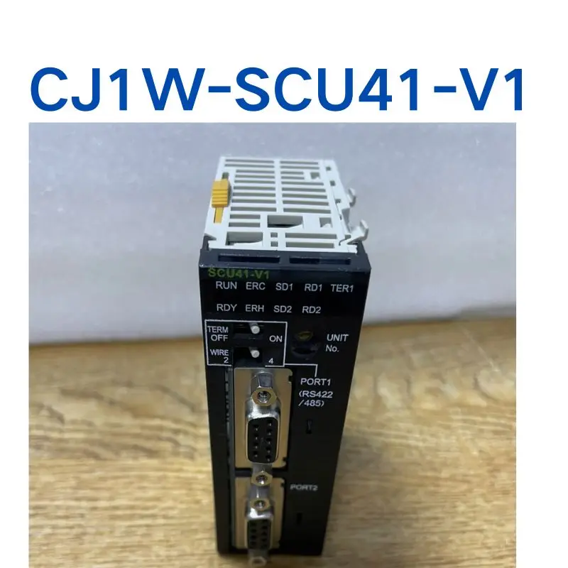 Second hand CJ1W-SCU41-V1 communication module tested OK and shipped quickly