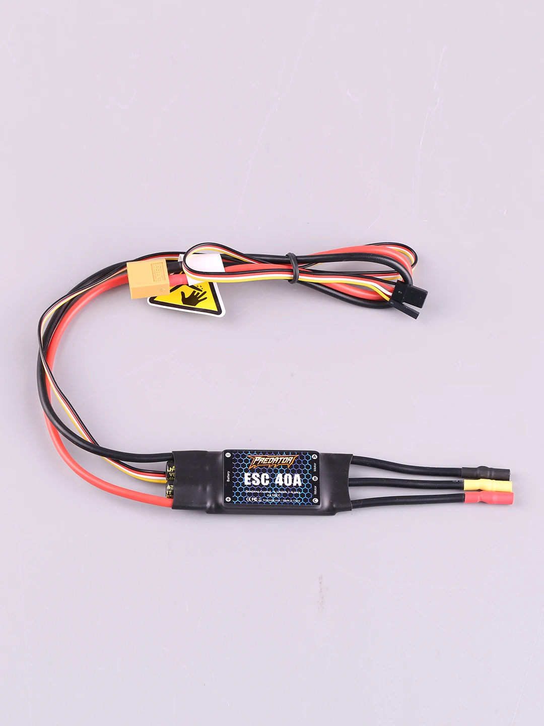 Fms PREDATOR Brushless Esc 40A modello di aeromobile regolazione elettrica 3a Switch Bec configurazione con funzione di spinta inversa